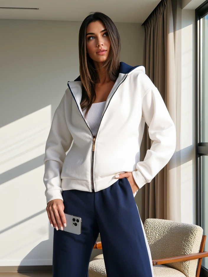 Resti Women's Cotton Tracksuit Set