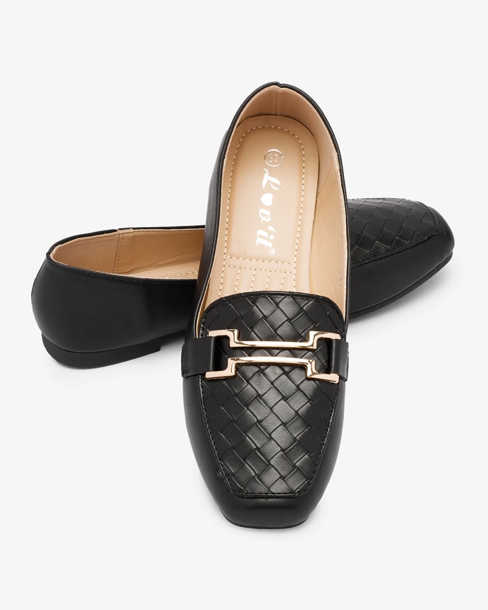 Resti Black women&#039;s moccasins Bulerol