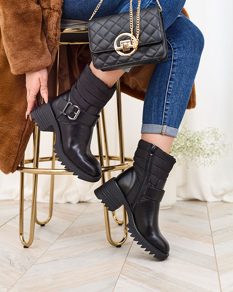 Resti Black women&#039;s Helitta heeled boots