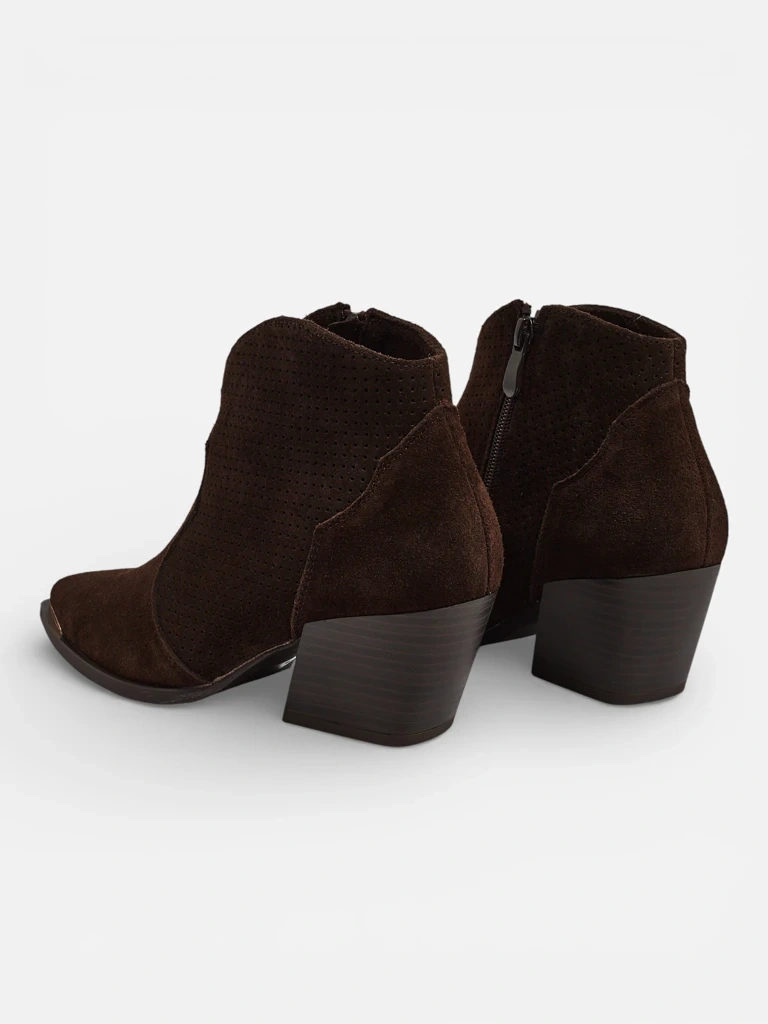 Dámske kovbojské čižmy Resti Eco Suede