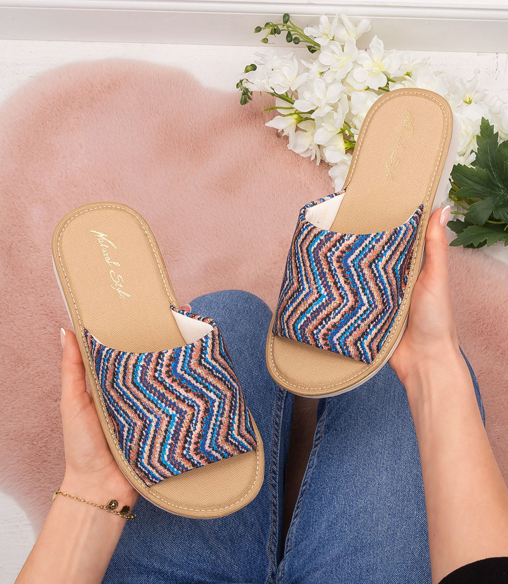 Дамски чехли Natural Style NS-090 Бежови