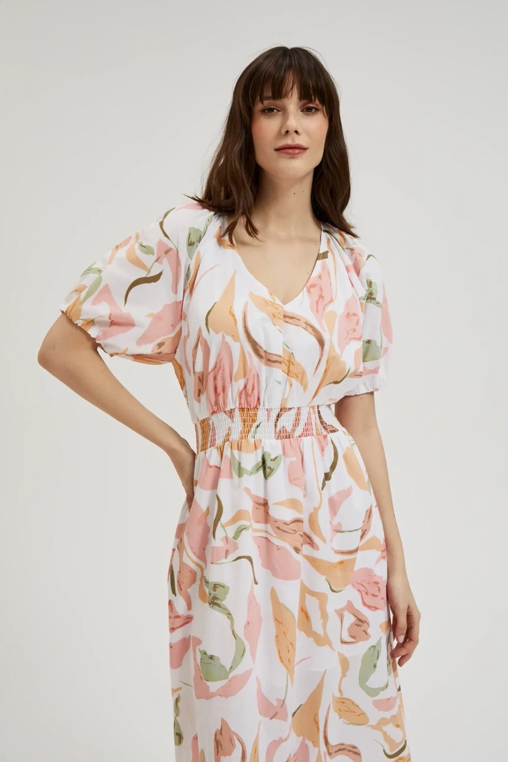 Marisse Women's Dress L-Su-4349 White