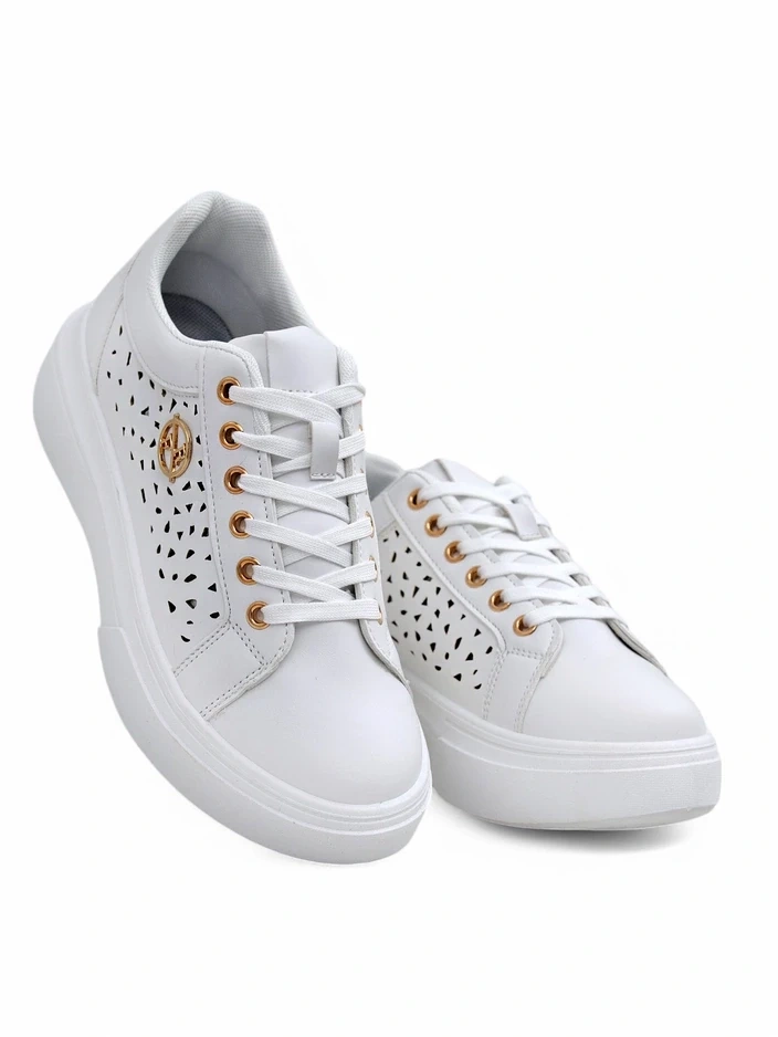 Resti Women's Lacy Sports Sneakers Leopess