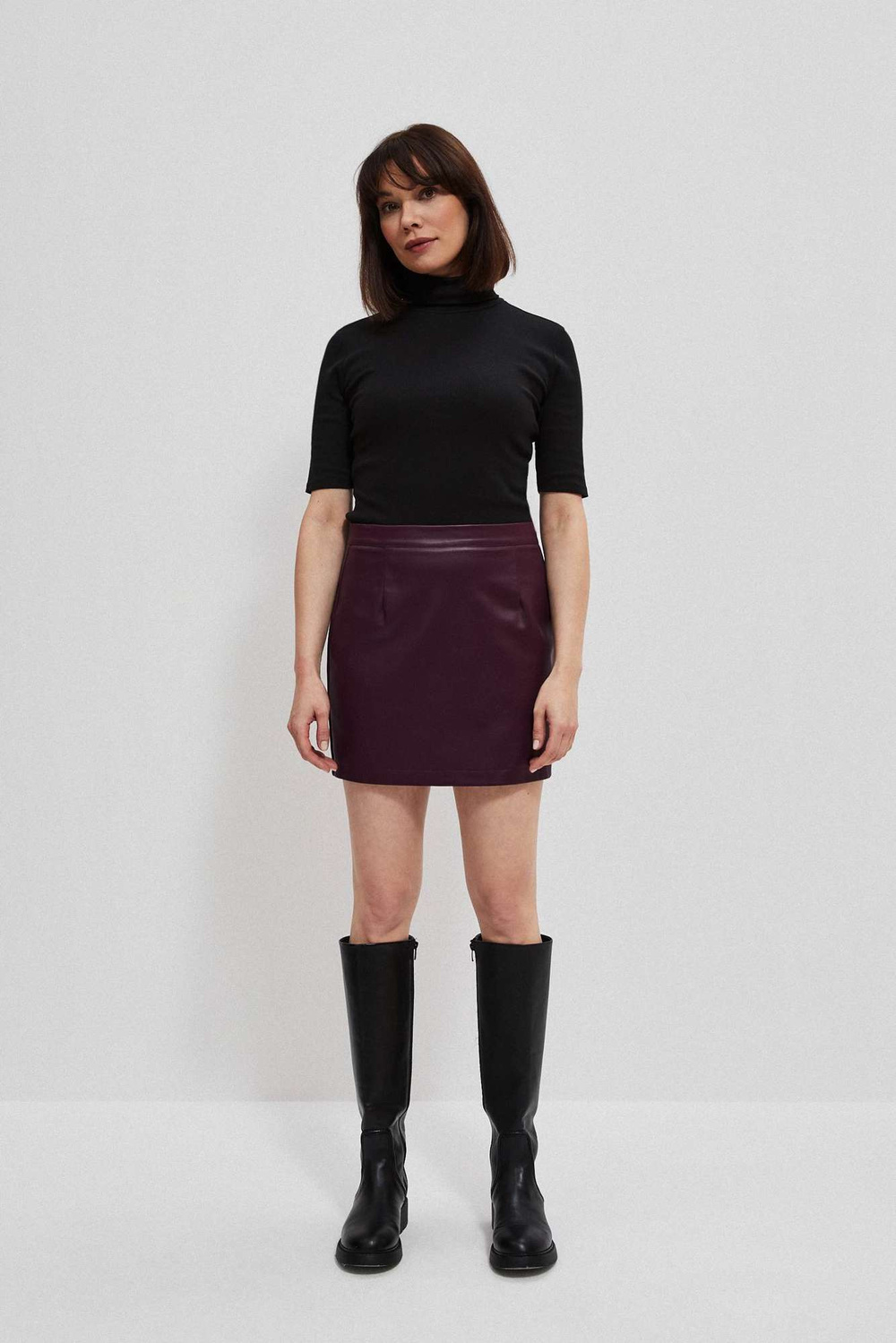 Marisse Skirt Z-Sc-3913 Burgundy
