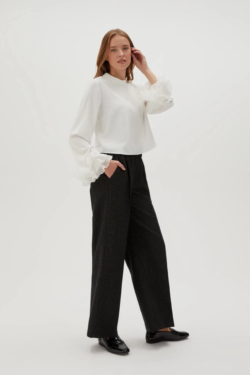 Marisse Women's Shirt Z-Ko-4529 Off White