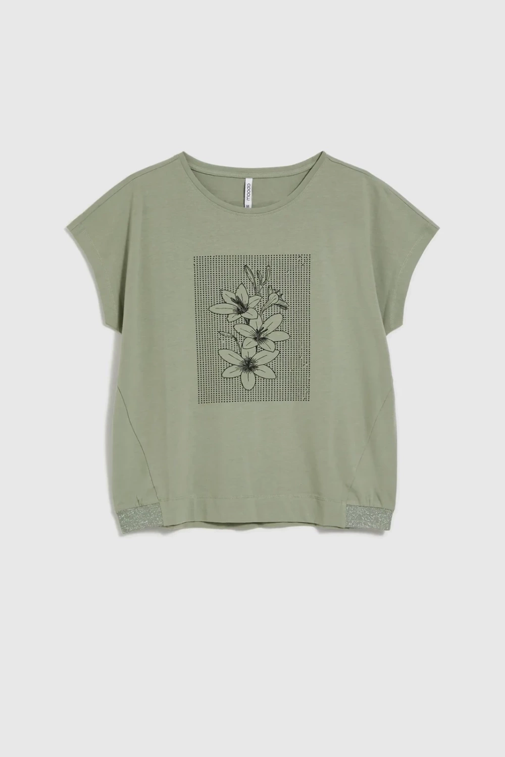 Marisse Women's T-Shirt L-Ts-4640 Olive
