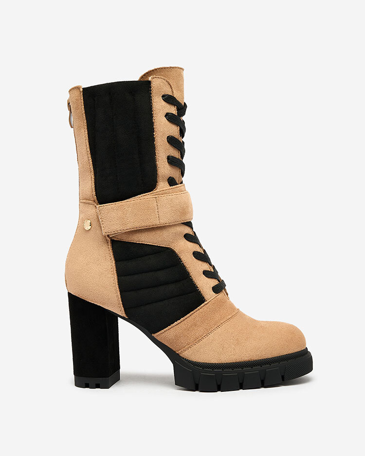 Resti Light brown women's insulated Sehhra post boots