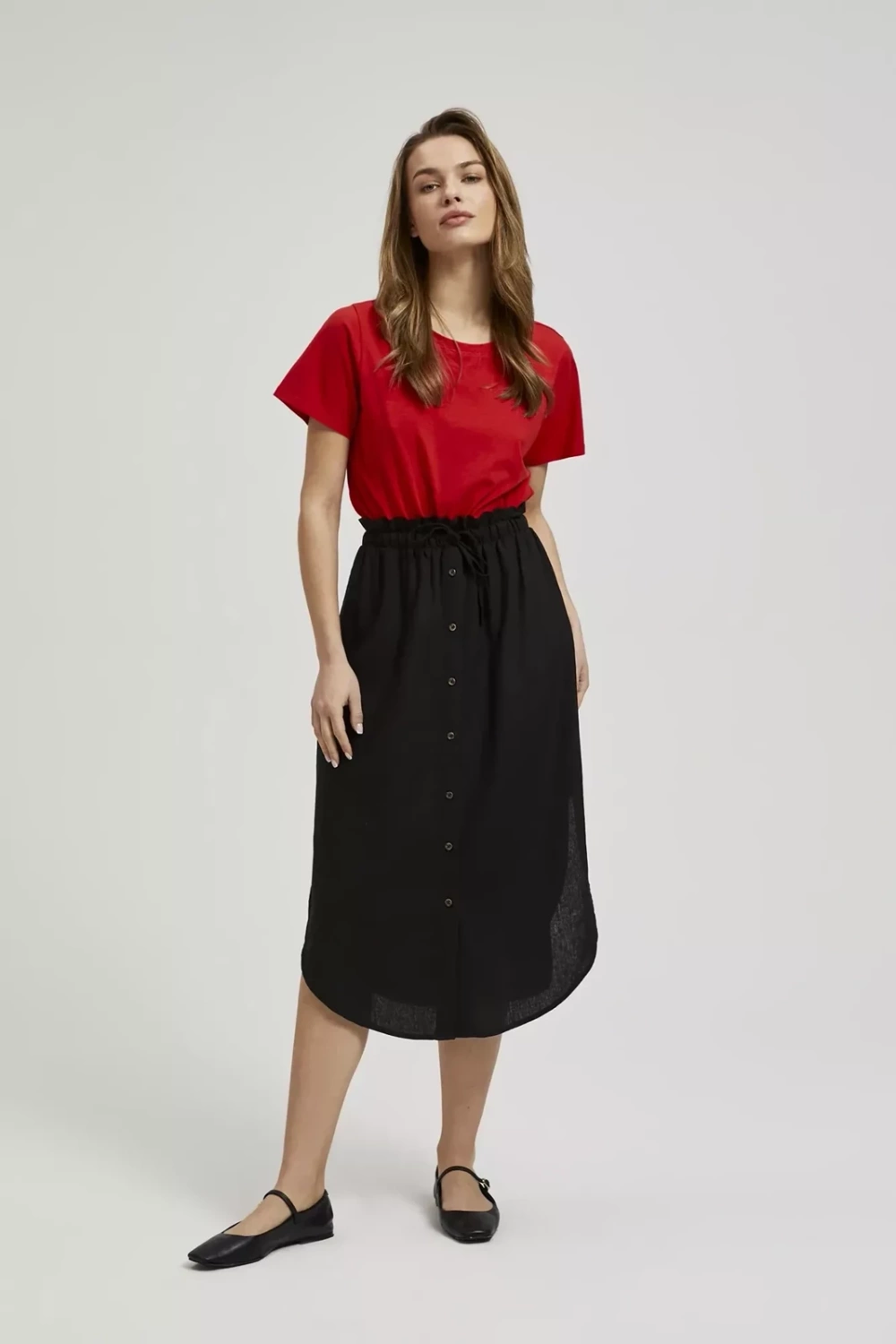 Marisse Women&#039;s Blouse L-Ts-4328 Red