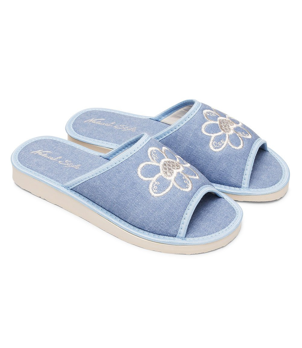 Dámske papuče Natural Style NS-002 modré
