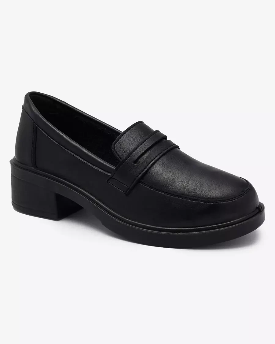 Resti Women&#039;s moccasins in black Nasanna- Footwear