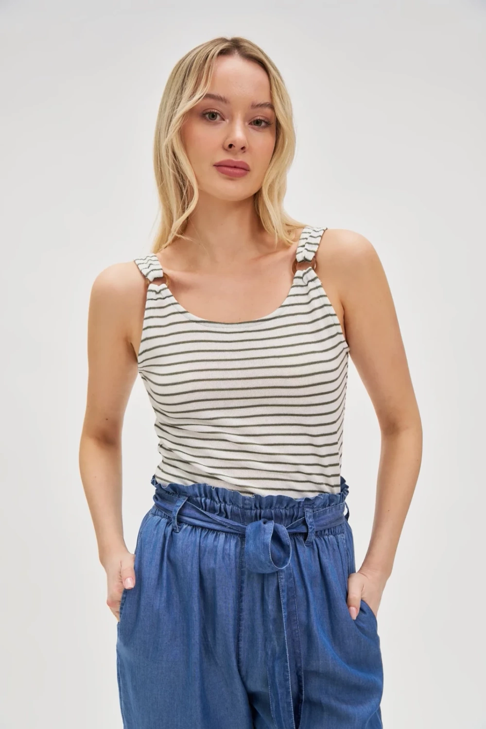 Marisse Womens T-Shirt L-Ts-4678 Olive