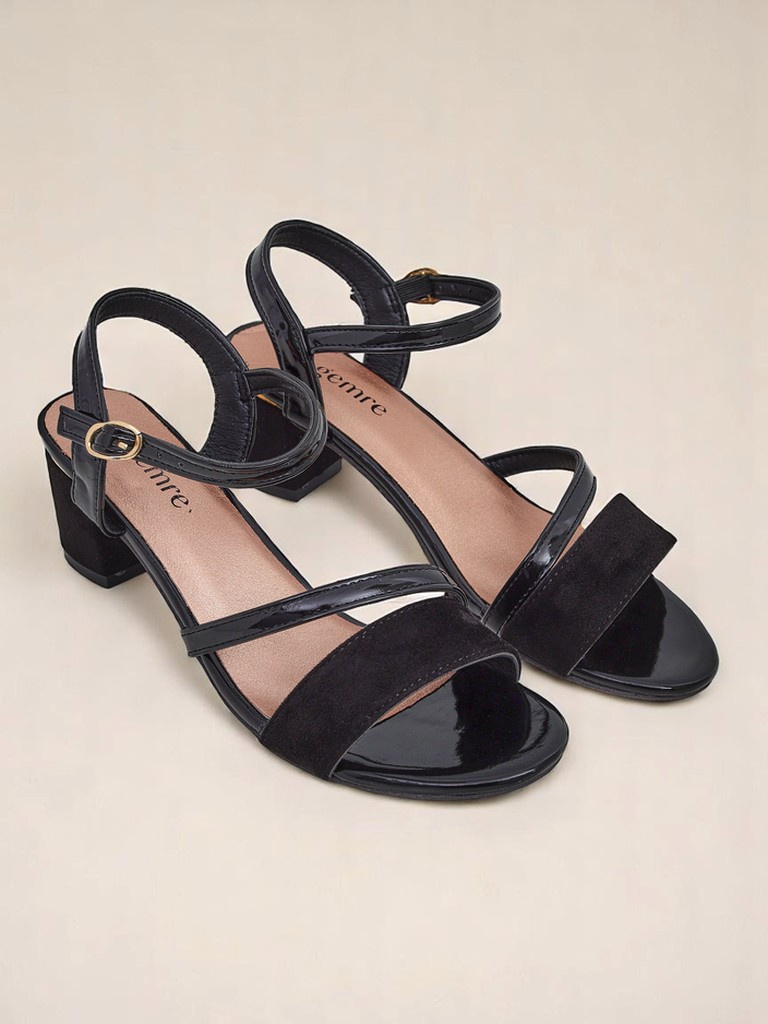 Resti Women&#039;s Patent Low Heel Sandals Grace Gloss