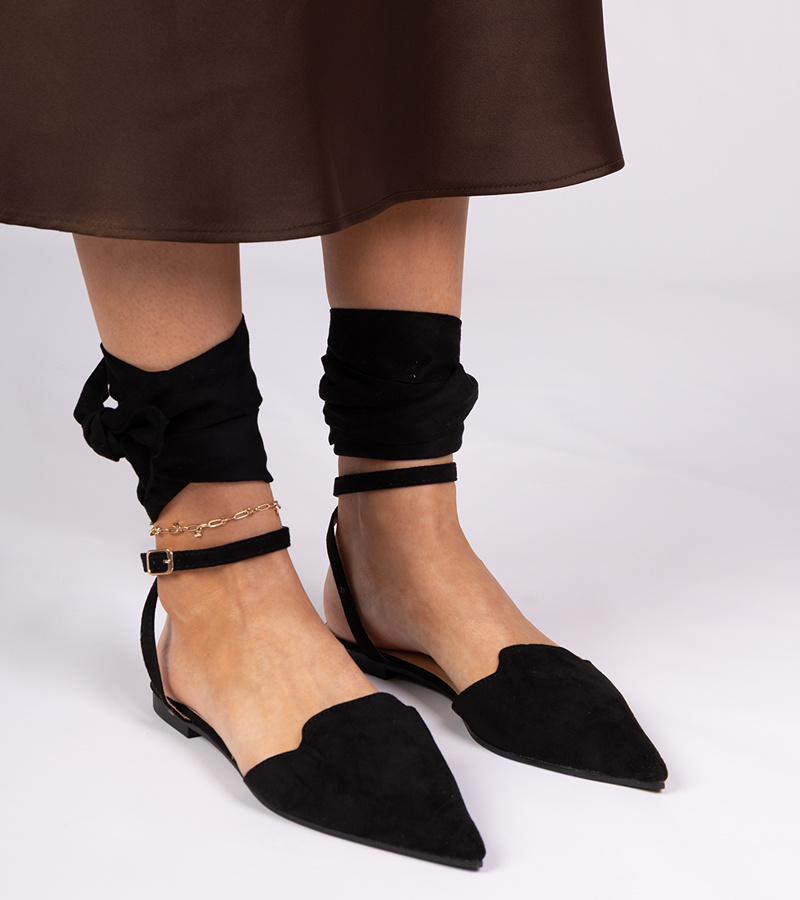 Gemre Balerini negri cu talpă joasă Mella