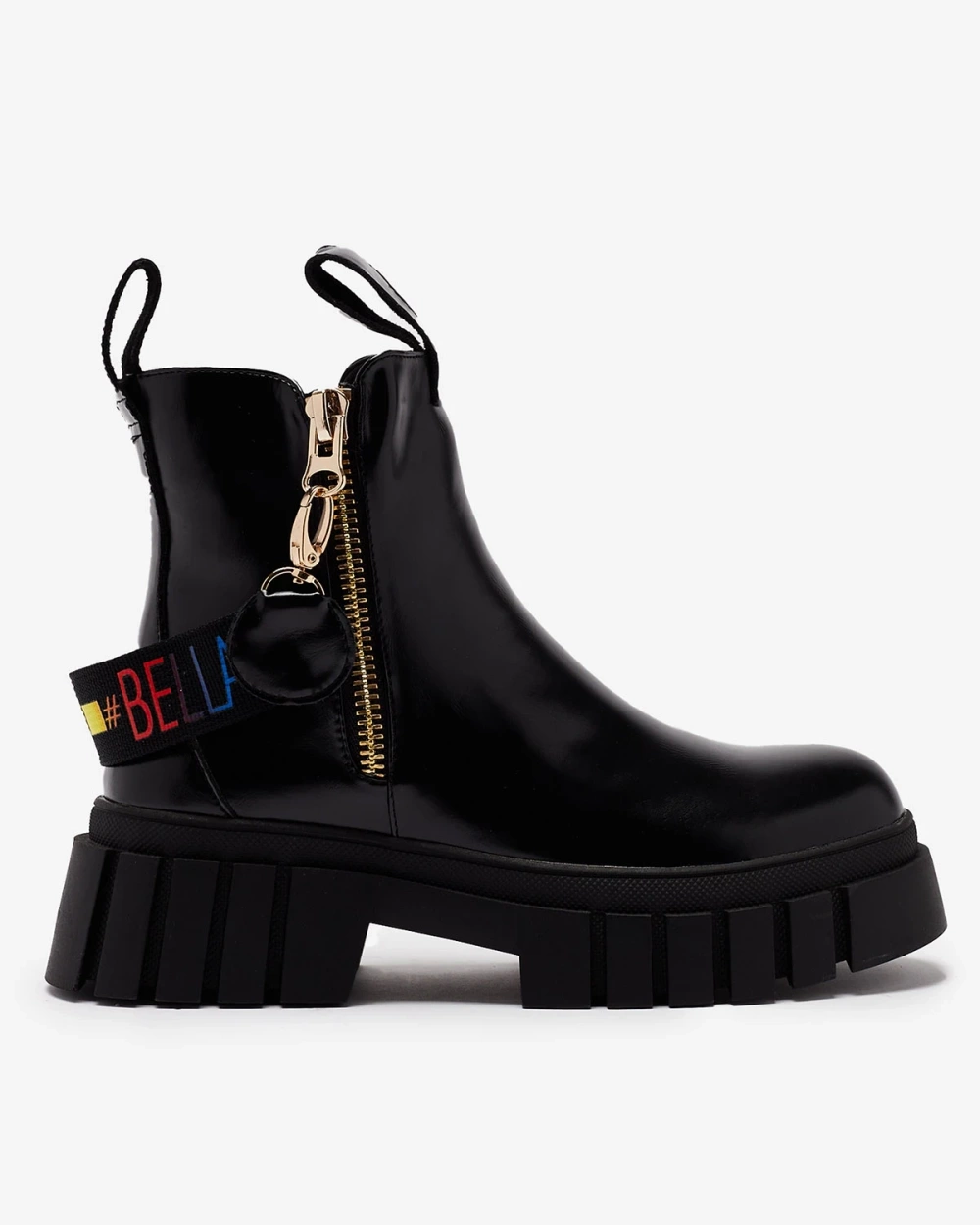 Resti Black women&#039;s eco leather boots Ceriop