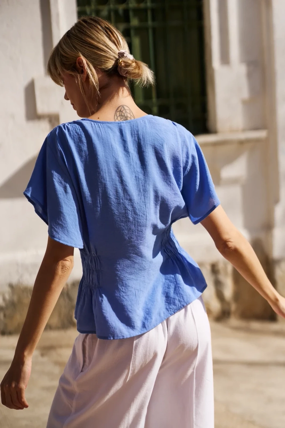Marisse Women&#039;s Shirt L-Ko-4635 Blue