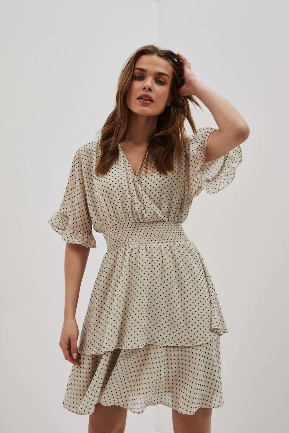 Marisse Women&#039;s Dress L-Su-4035 L.Beige