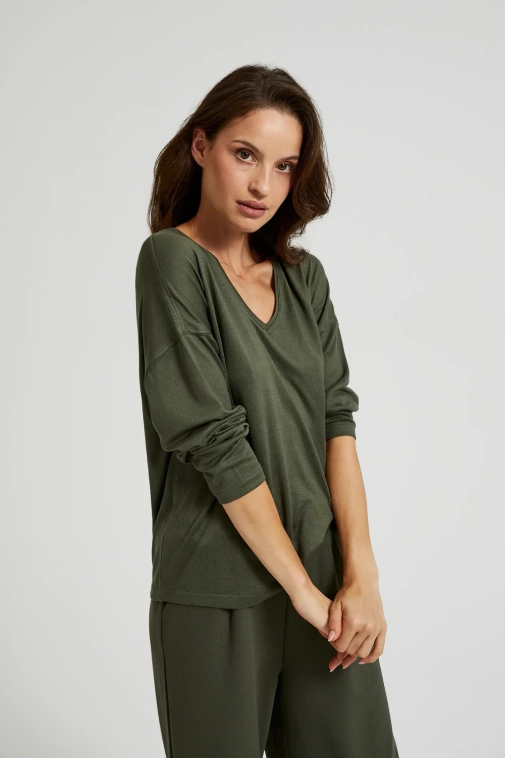 Marisse Women's Sweater Z-Sw-4561 D.Olive