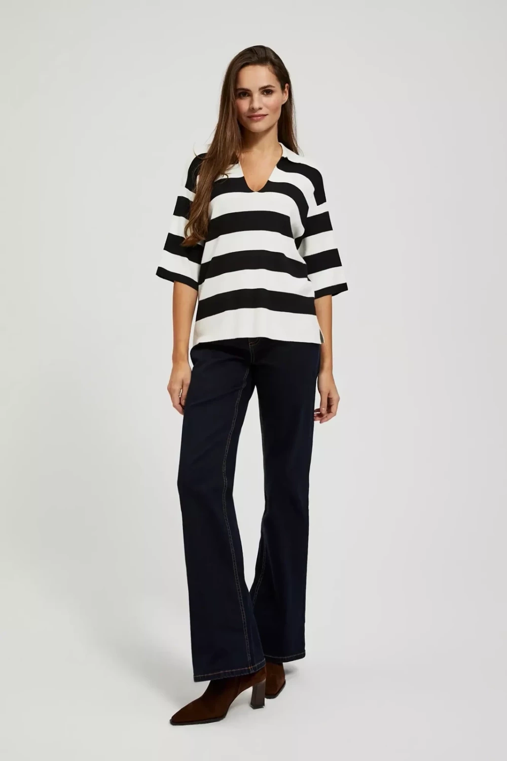 Marisse Women's Sweater L-Sw-4300 Black