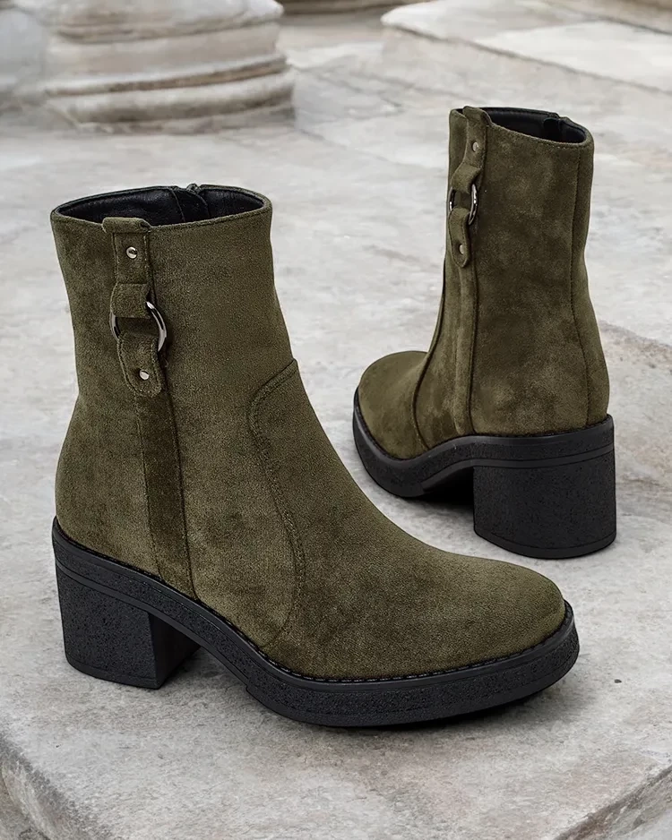 Resti Women&#039;s ankle boots on a pole Boron
