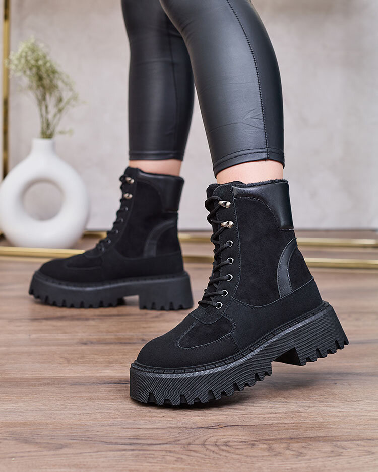 Resti Black women&#039;s Macnev lace-up boots