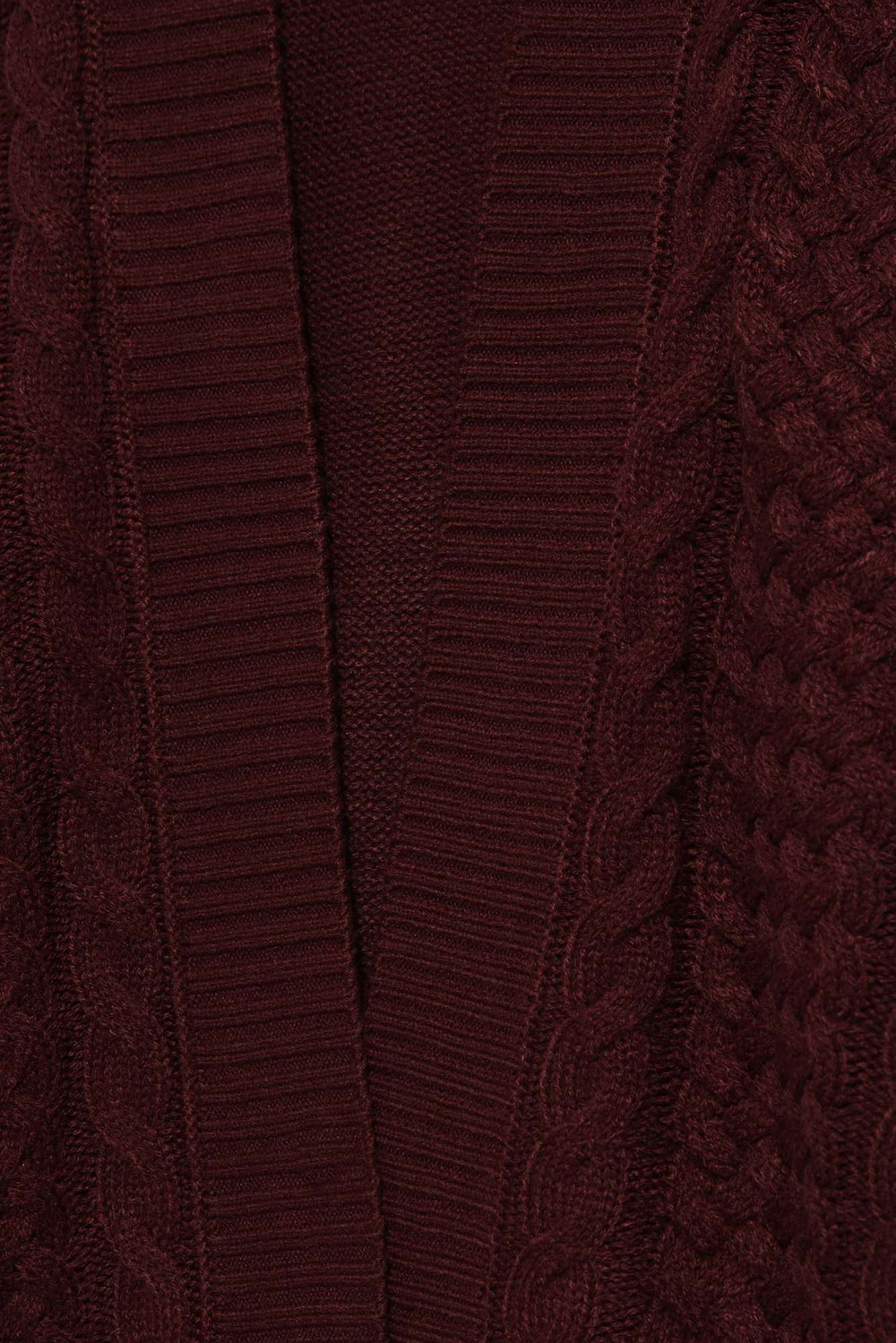 Marisse Long Chestnut Cardigan