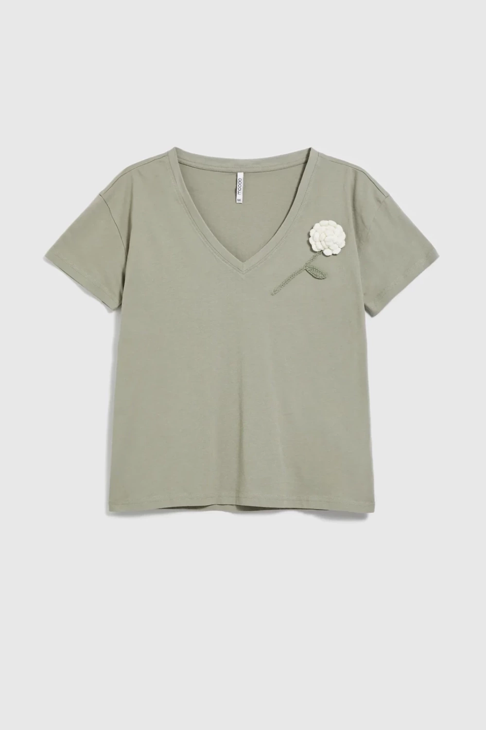Marisse Women's T-Shirt L-Ts-4660 Olive