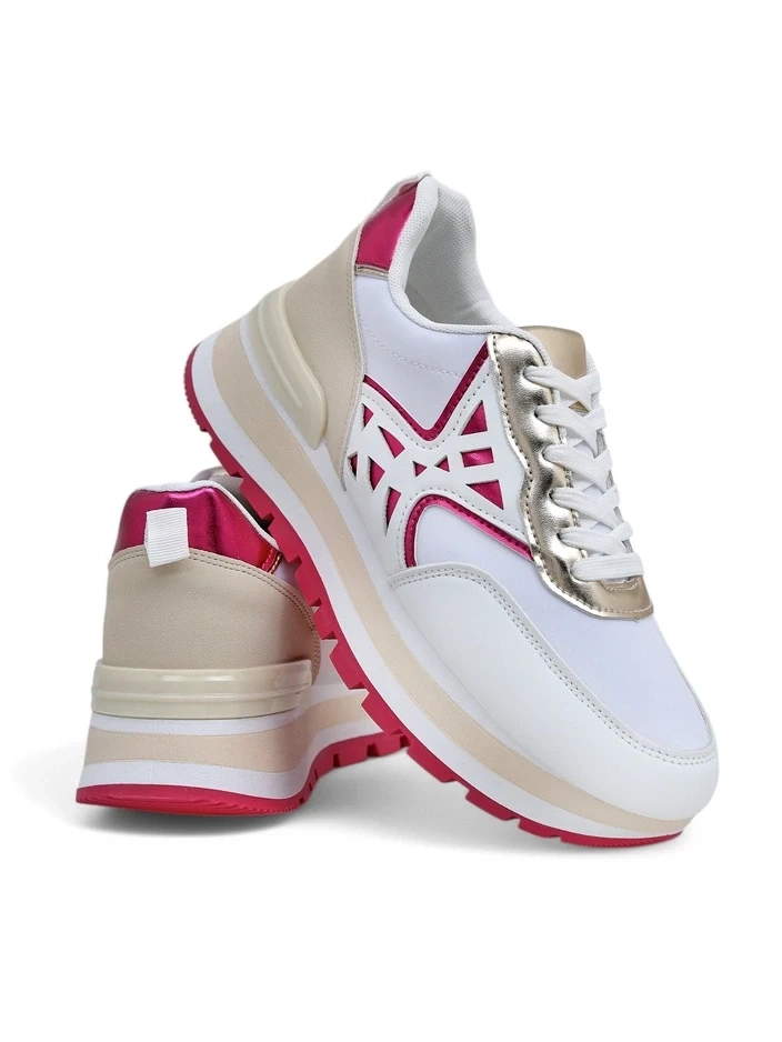 Resti Women's sneakers with glitter Senues
