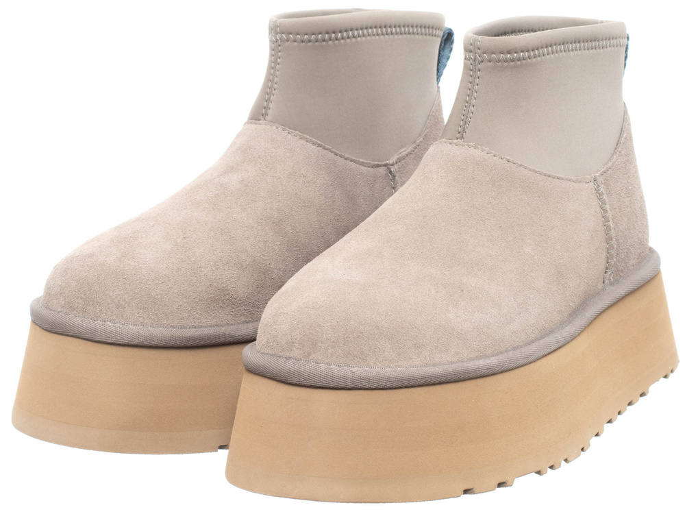 UGG dámske platformové členkové topánky