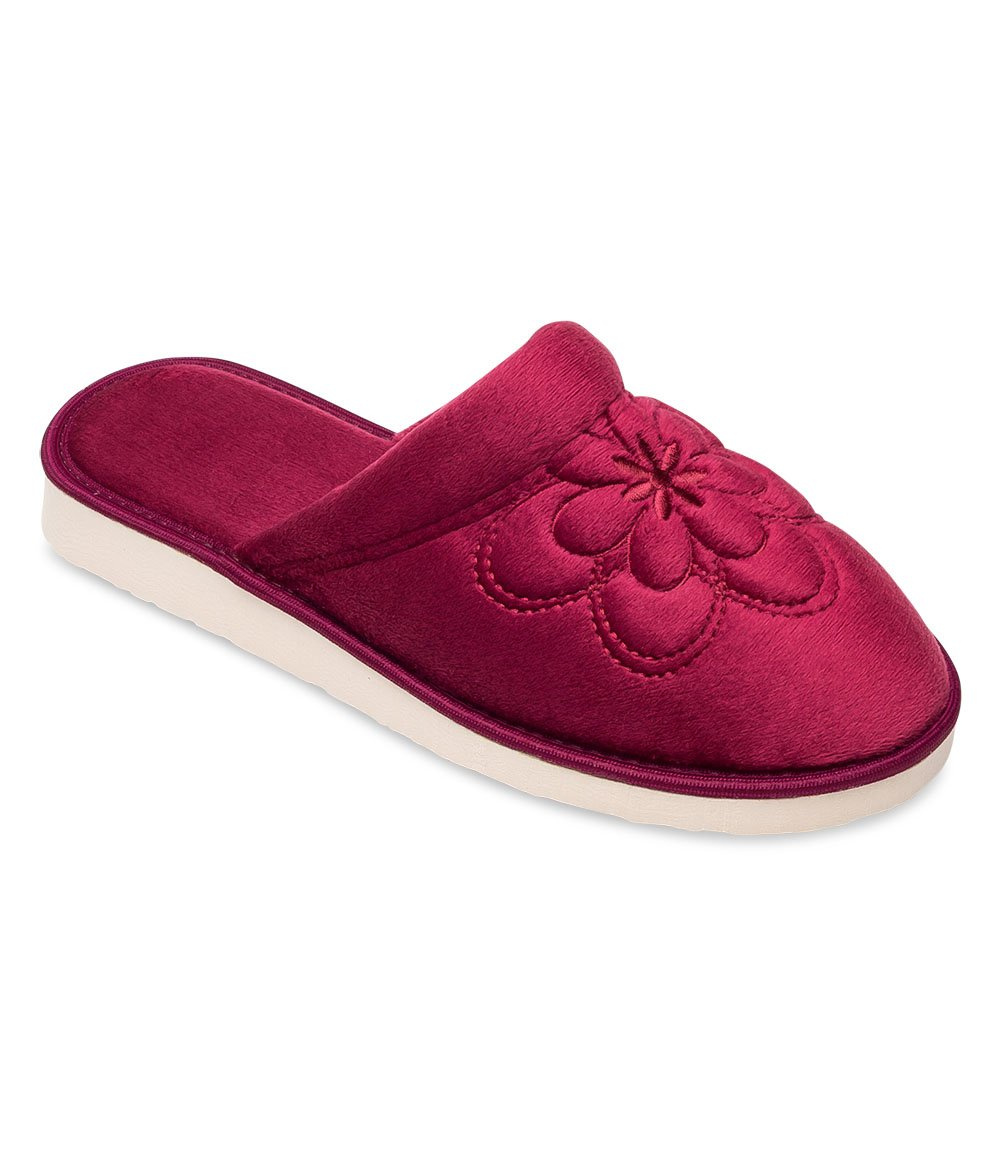 Dámske papuče Natural Style NS-011 Burgundsko