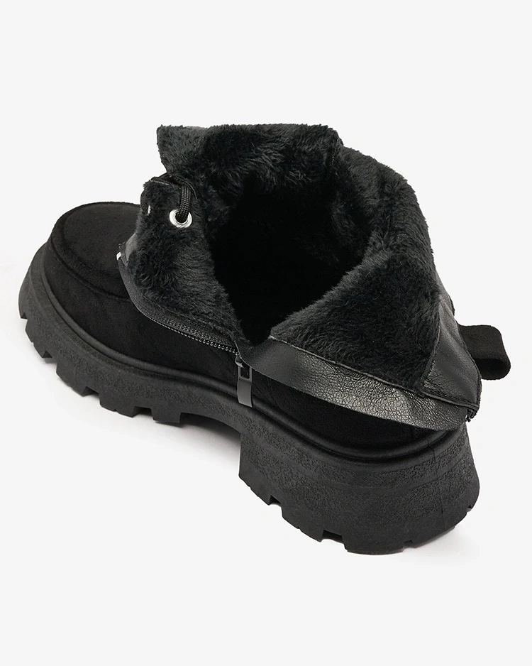 Resti Black women&#039;s Oroccar lace-up boots