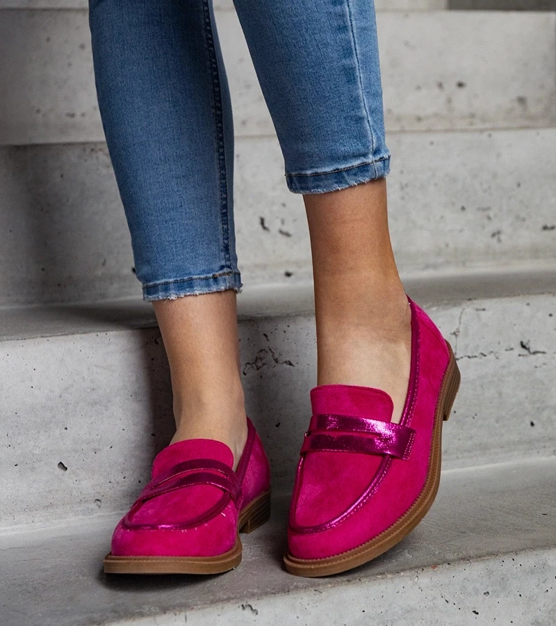 D/CEO Silver loafers Ilana