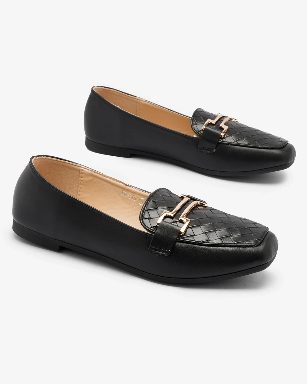 Resti Black women&#039;s moccasins Bulerol