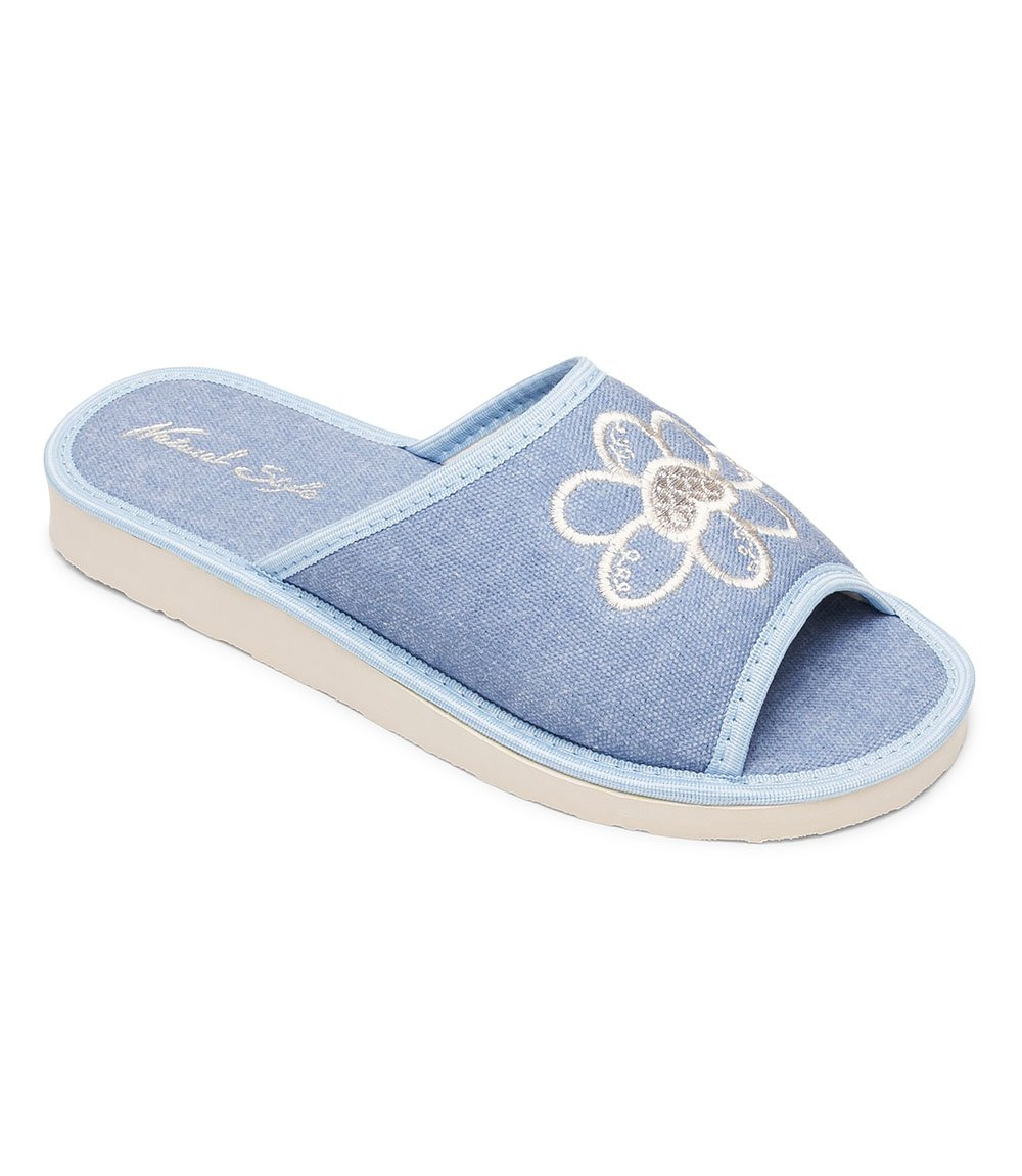 Дамски чехли Natural Style NS-002 сини