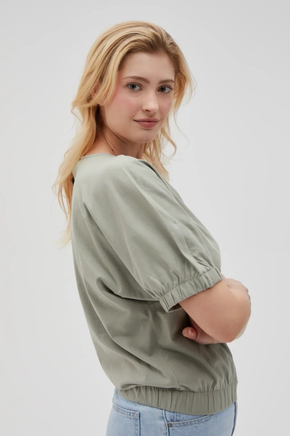 Marisse Women's T-Shirt L-Ts-4619 Olive