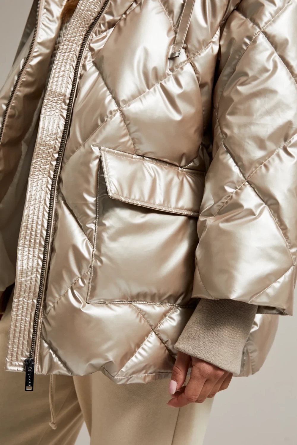 Marisse Women's Jacket Z-Ku-4505 L.Beige