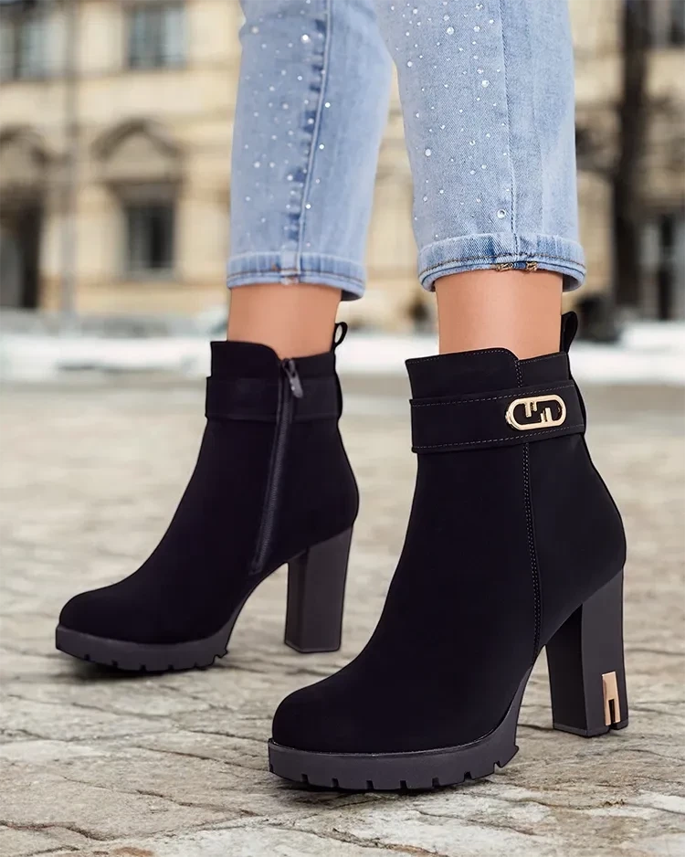 Resti Women&#039;s ankle boots on a wedge heel Effe