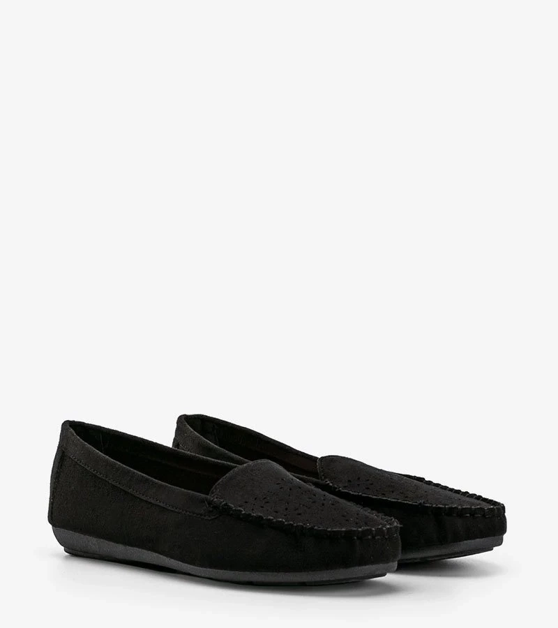 D/CEO Black loafers Justine