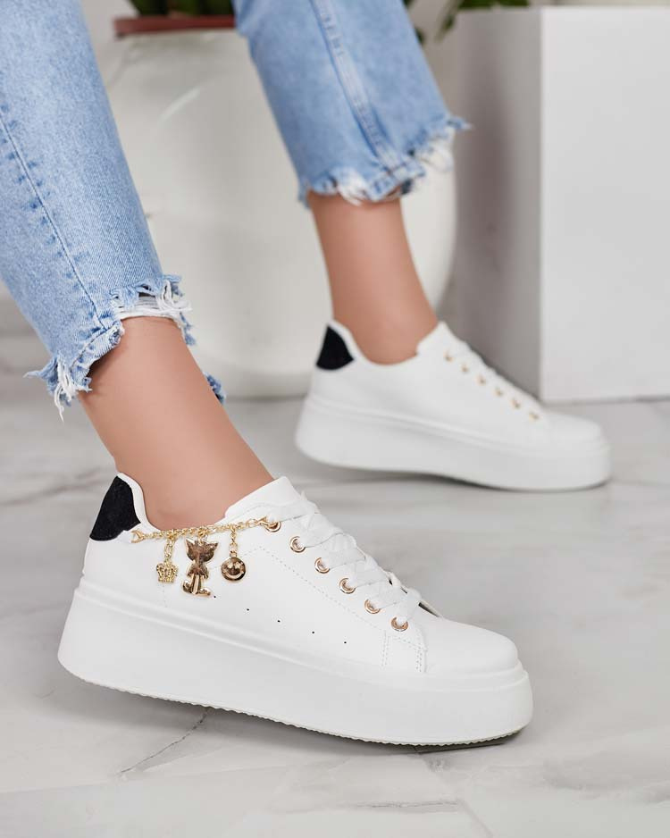 Resti Women&#039;s sporty sneakers with Gonemi embellishment