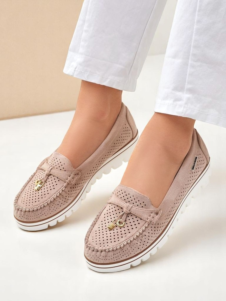 Resti Women's perforated moccasins Elissas