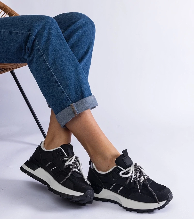 Gemre Adalia adidași sport negri de damă