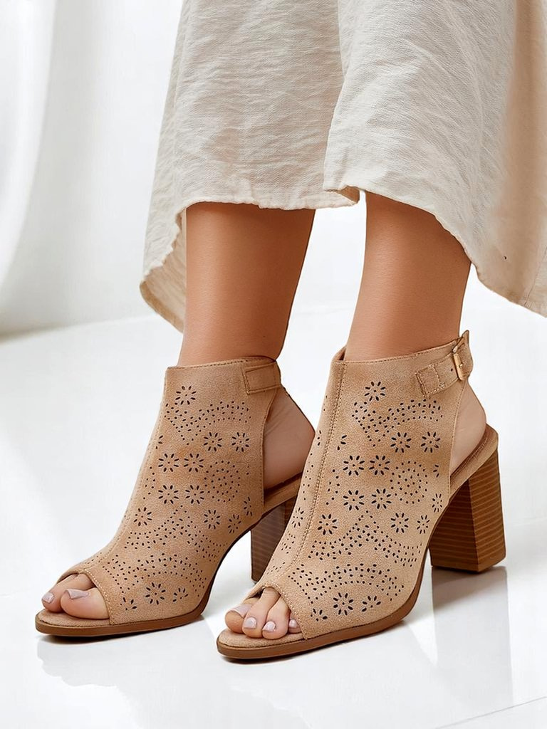 Resti Women’s cut-out block-heel sandals Abetle