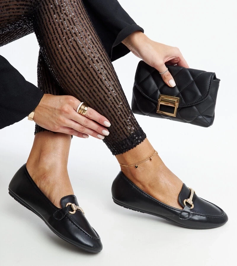 D/CEO Silver loafers Ilana