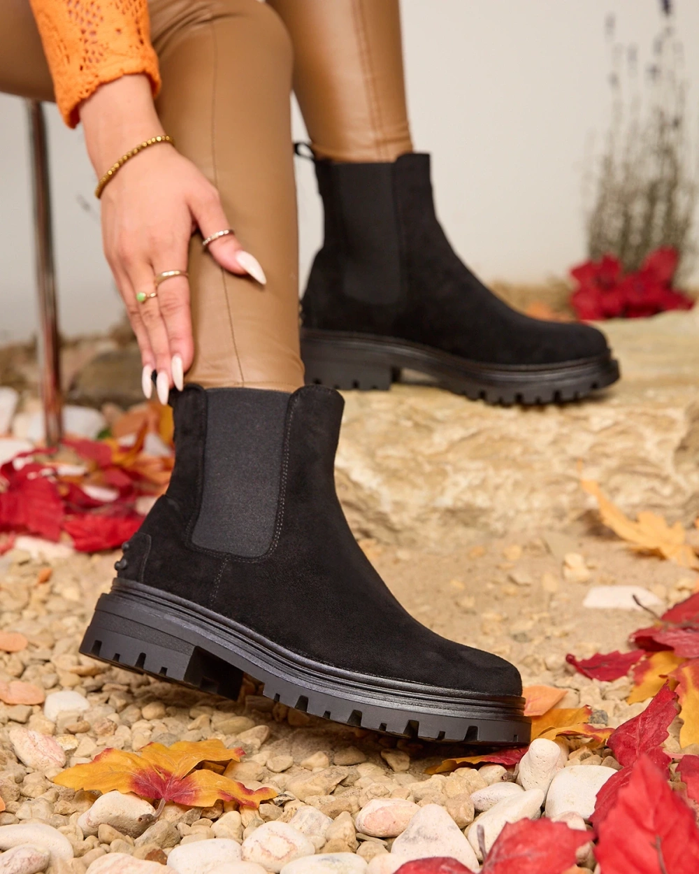 Resti Black women&#039;s insulated Comfy Walk boots