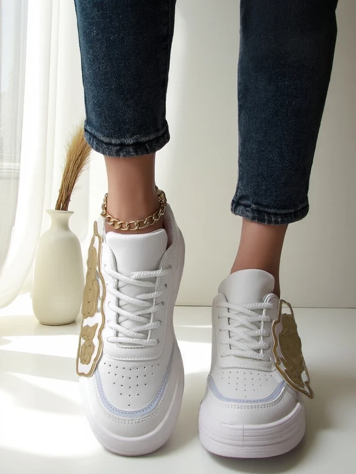 Resti Women's Sneakers with Decorative Upper Nendales