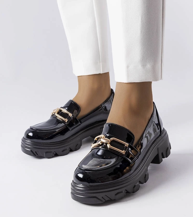 D/CEO Silver loafers Ilana