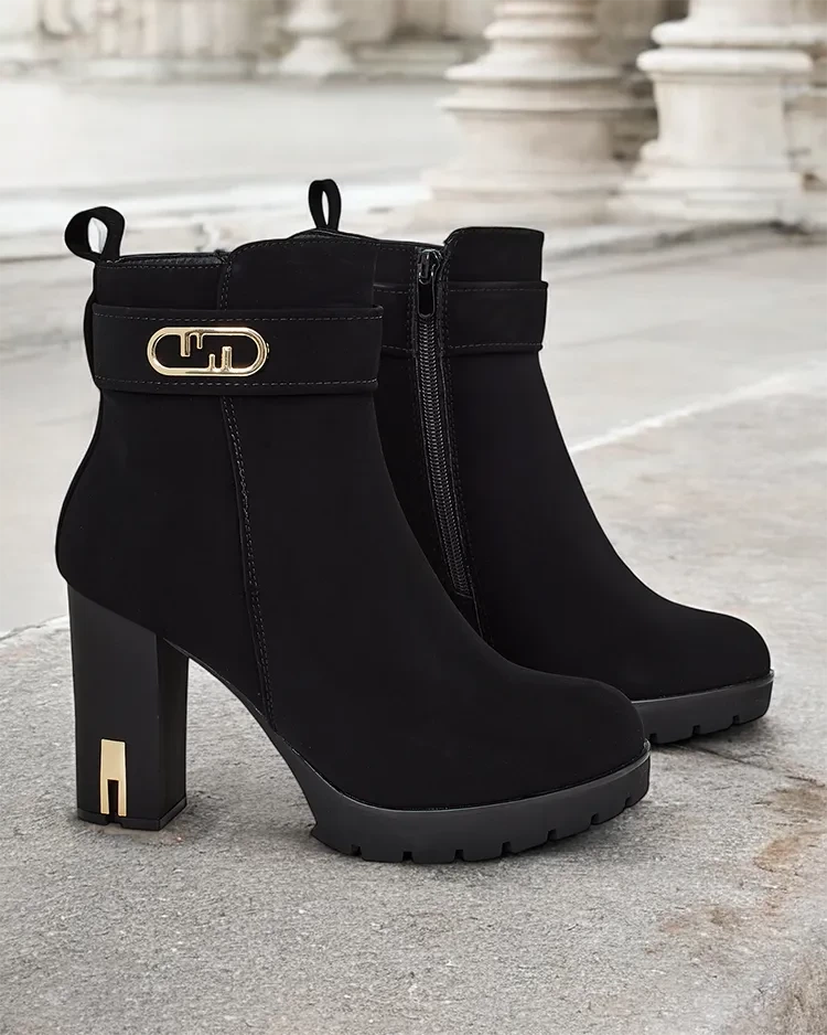 Resti Women&#039;s ankle boots on a wedge heel Effe