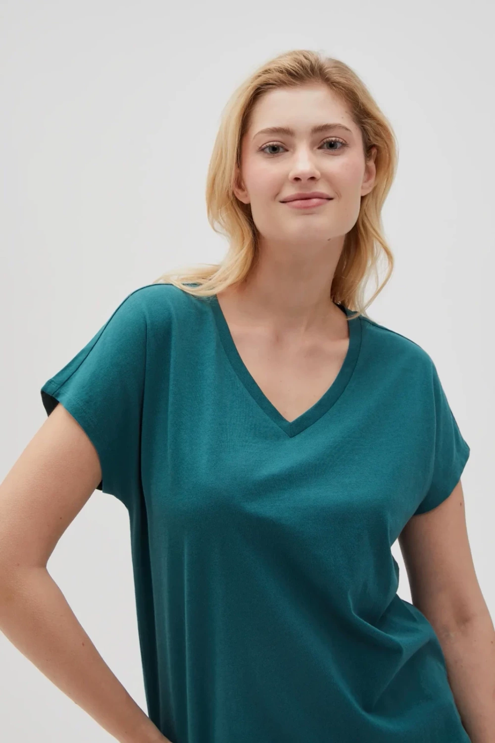 Marisse Women's T-Shirt L-Ts-4623 D.Green