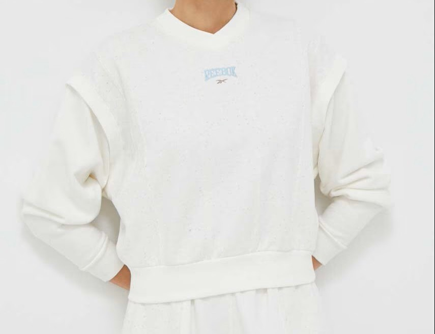 Суичър с качулка Reebok