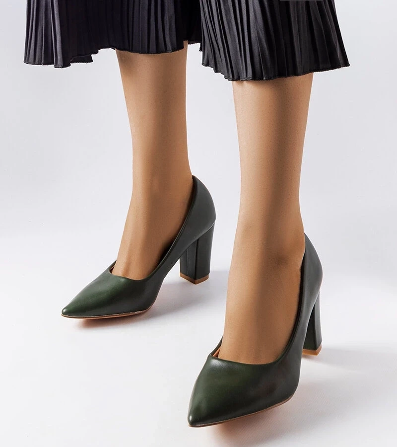 Gemre Pantofi stiletto Maurelle verzi