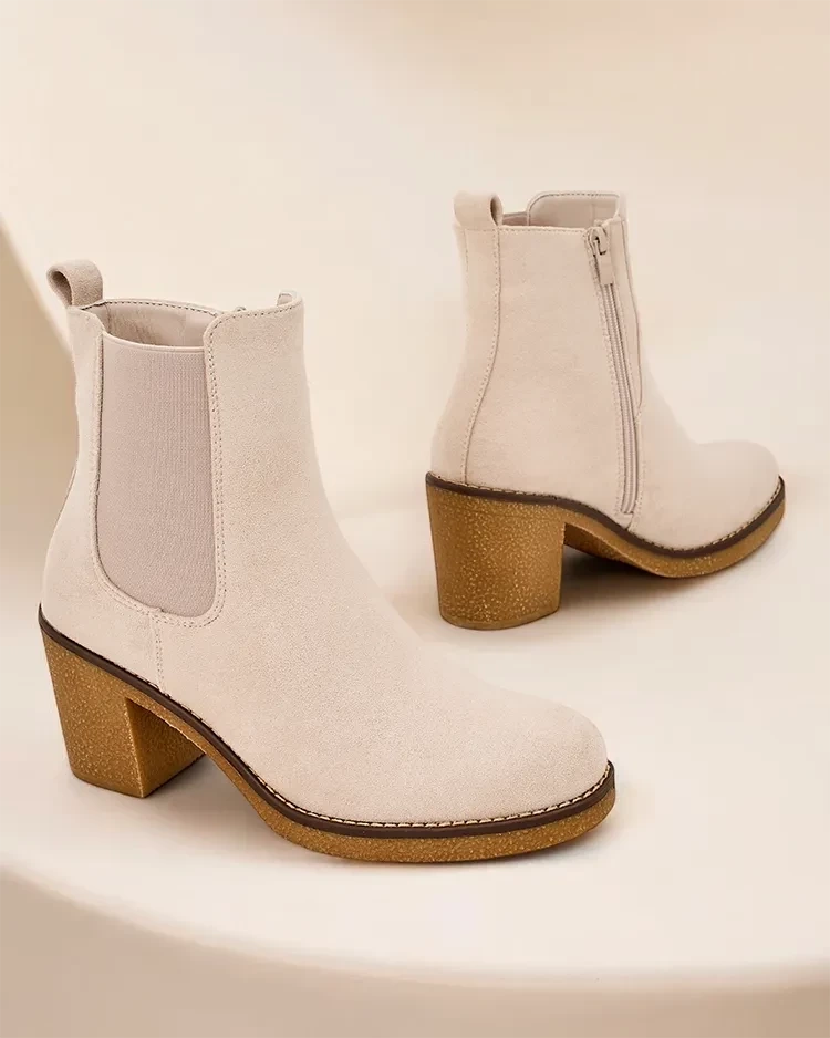 Resti Eco-suede women&#039;s boots on the post Bregianka